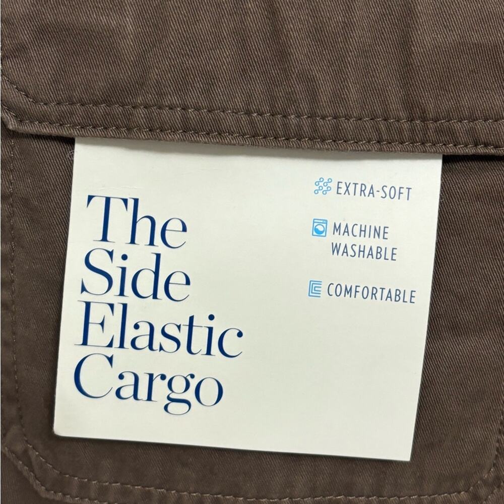 NWT Men's Croft & Barrow Kohl’s Side-Elastic 7.5-inch Cargo Shorts in Brown 29 - Picture 3 of 8